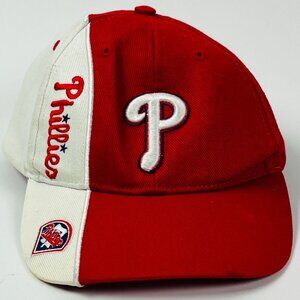 Twin Enterprises MLB Philadelphia Phillies Red White  P Logo Adjustable Hat